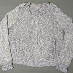 Banana Republic Knit Zip Up Sweater